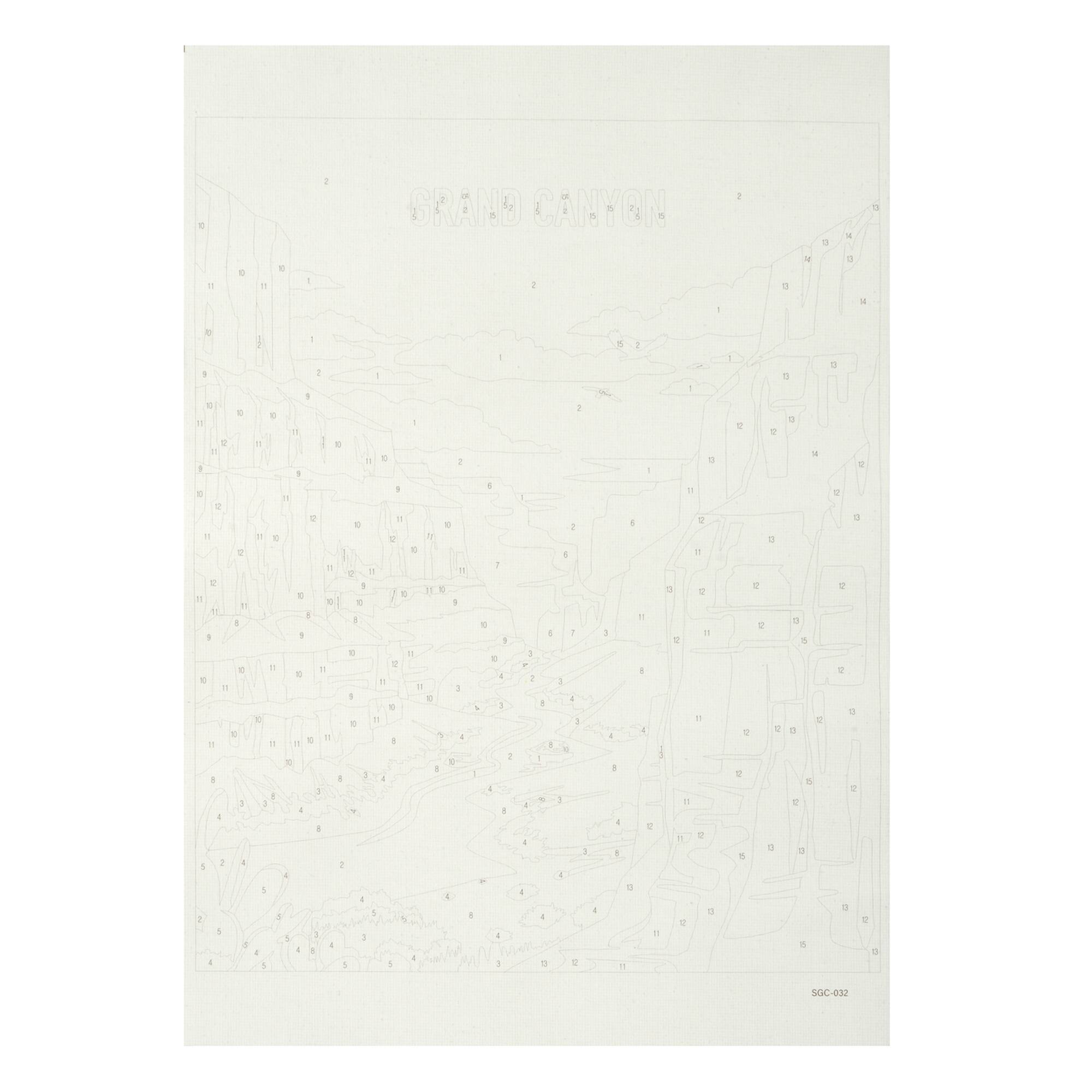 Grand Canyon Paint-by-Number Kit by Artist's Loft®